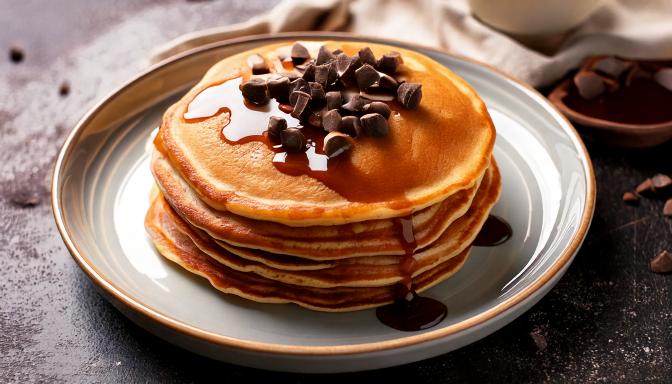 chocolate chip pancakes