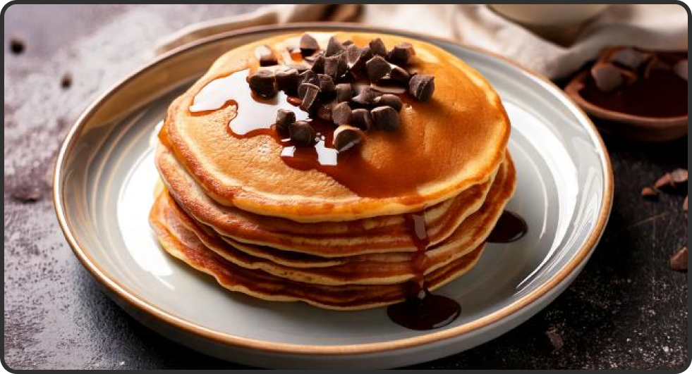 chocolate chip pancakes